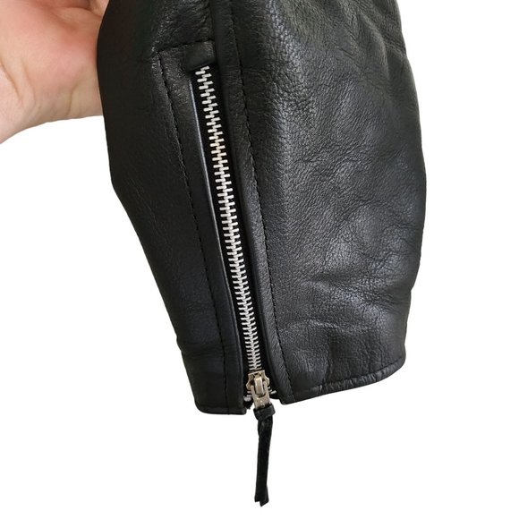 Interstate Leather Original Classics Leather Jacket Lined Mens Size Large - Picture 4 of 6